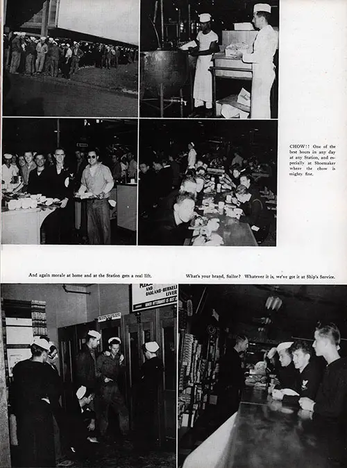 Familiar Scenes at the Receiving Station, U.S. Naval Training and Distribution Center, Part 2.