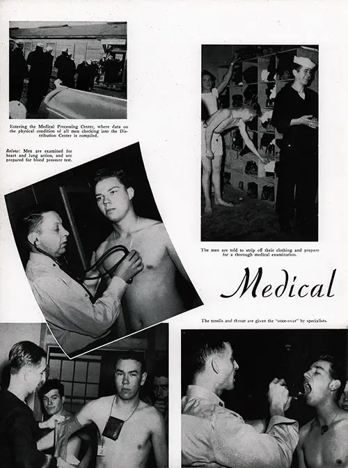 Medical Processing Center at the US Naval Training and Distribution Center, Part 1.