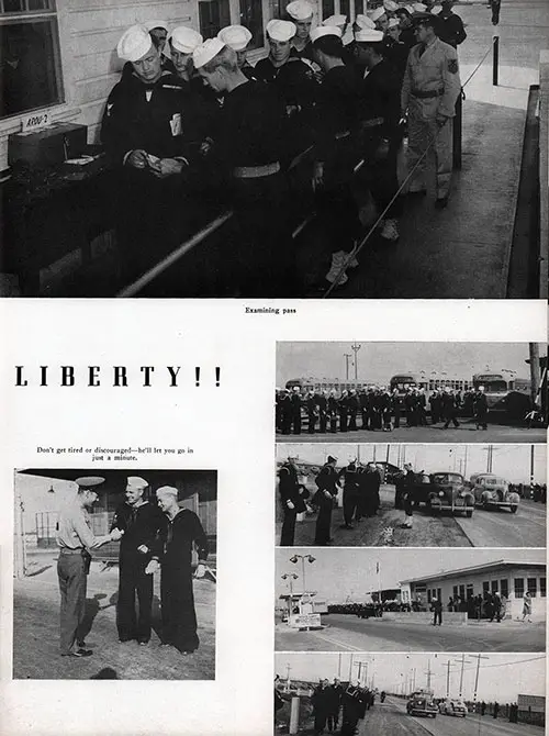 Scenes pf Liberty taken in Shoemaker, California for Sailors Assigned to TADCEN.