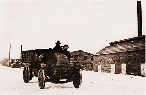 A Typical Army Truck, Belonging to the Quartermaster's Deparment.