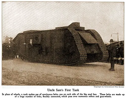 Uncle Sam’s First Tank.