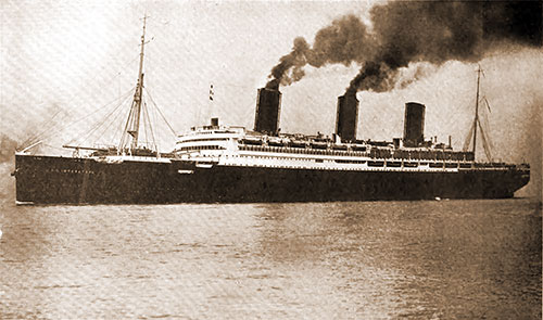 The Ex-German SS Imperator While in Transport Service of the United States.