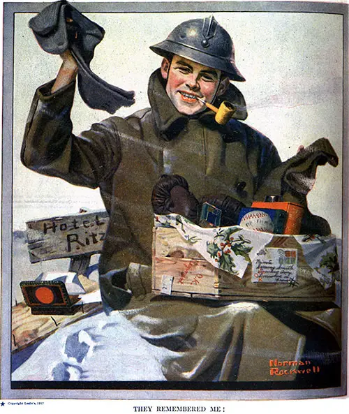 They Remembered Me! – A Normal Rockwell Classic from the Great War.