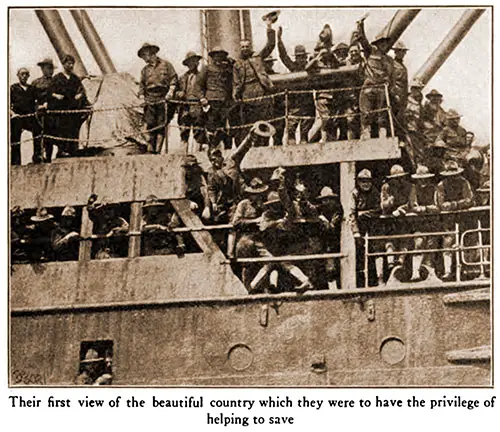 Their First View of the Beautiful Country Which They Were to Have the Privilege of Helping to Save.