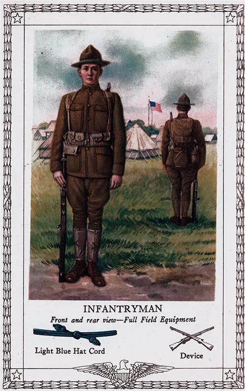 Infantryman (Front and Rear View).