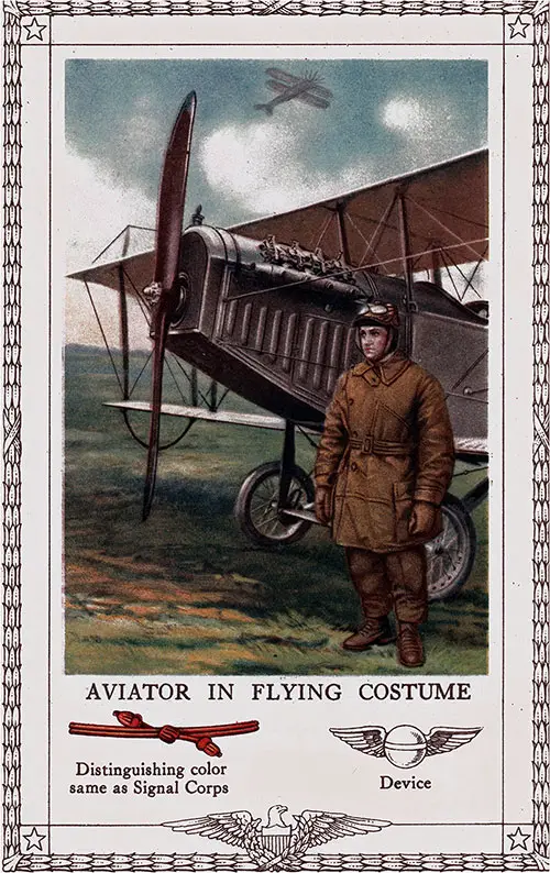 Aviator in Flying Costume.