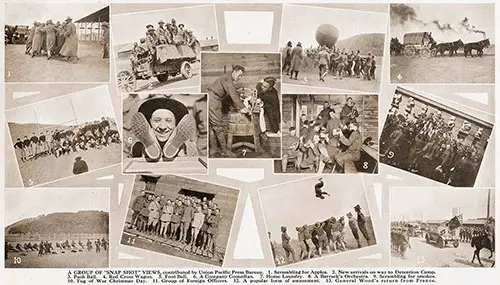 A Group of “Snap Shot” Views, contributed by Union Pacific Press Bureau.