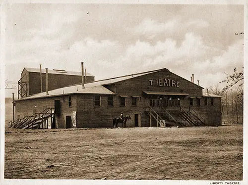 The Liberty Theatre at Camp Pike.