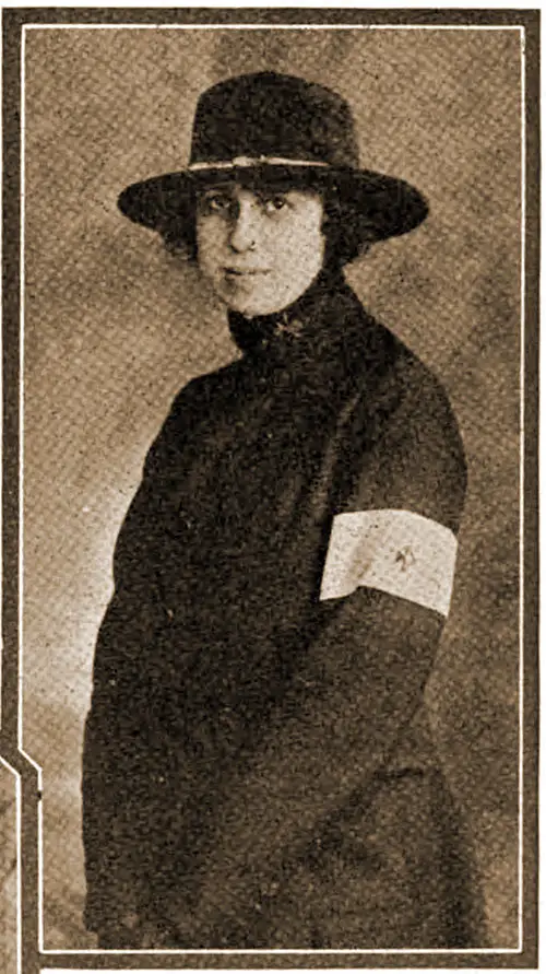 Miss Mabel Lapp, Signal Corps Telephone Operator.