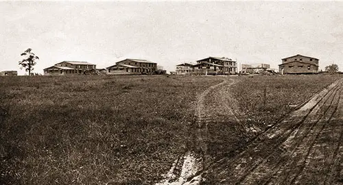 Camp Dix Sanitary Train Barracks, Section 1 (3 August 1917).