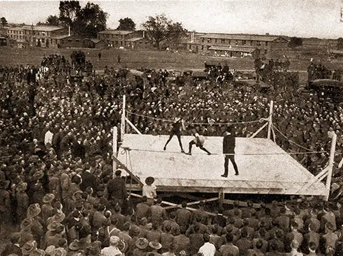 Boxing at Camp Dix