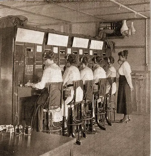 The Switchboard at Camp Dix