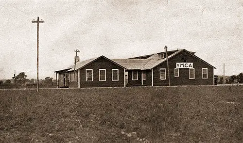 One of the YMCA Buildings at Camp Dix