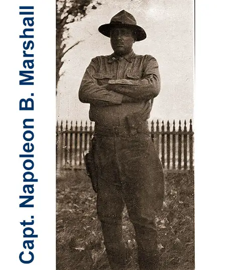 Capt. Napoleon B. Marshall - Company I, 3rd Battalion, 15th N. Y. Infantry.