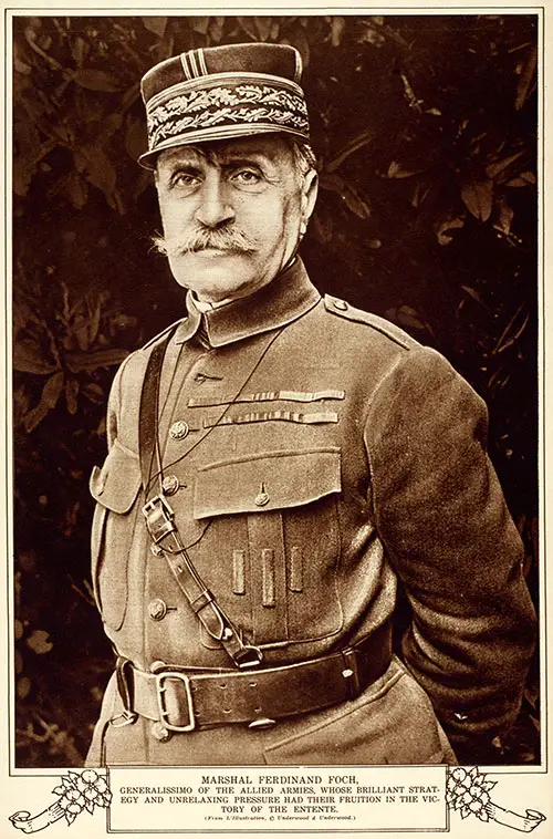 Marshal Ferdinand Foch, Generalissimo of the Allied Armies