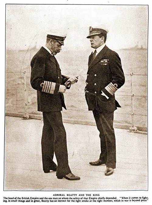 Admiral Beatty and King George.