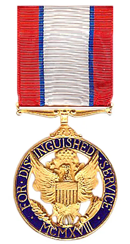Distinguished Service Medal from World War 1 That Grace D. Banker Would Have Received in Coblenz, Germany.