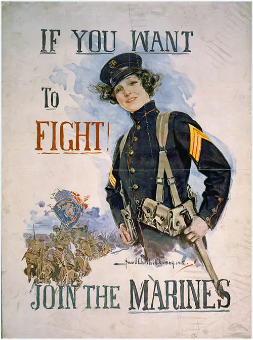 If you want to fight! Join the Marines.