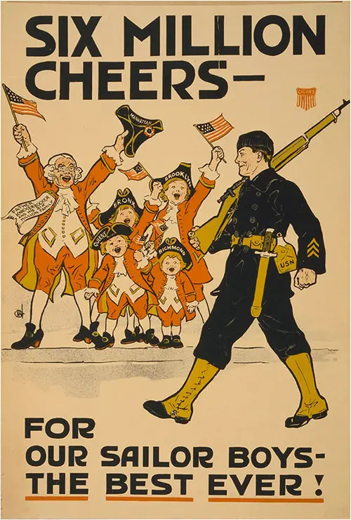 Six Million Cheers - for Our Sailor Boys - the Best Ever!
