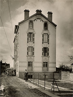 Exterior View of Women Telephone Operators Home, Signal Corps, Chaumont, Haute Marne, France.