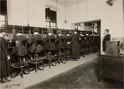 Operating Room at General Headquarters, Chaumont, France.