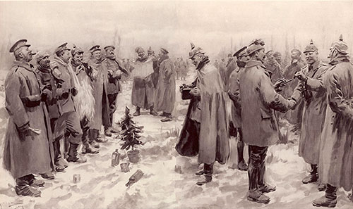 The Christmas Day Truce of 1914.