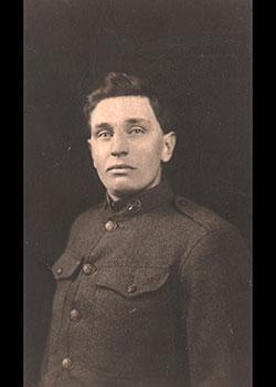 Corporal Ludvig Kristian Gjenvick, American Expeditionary Force, National Army, 351st Infantry.