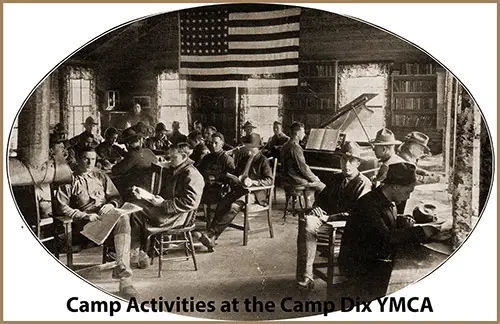 Activities at the Camp Dix YMCA.
