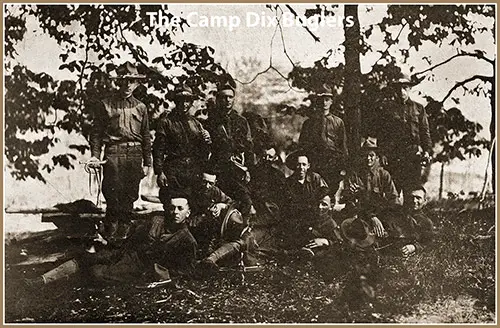 The Camp Dix Buglers.
