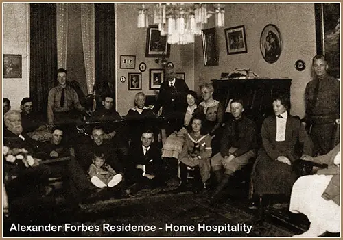 Home Hospitality at the Alexander Forbes Residence, Mt. Holly