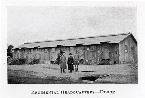 Regimental HQ -- Dodge
